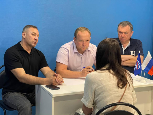 В Чехове прошел прием граждан