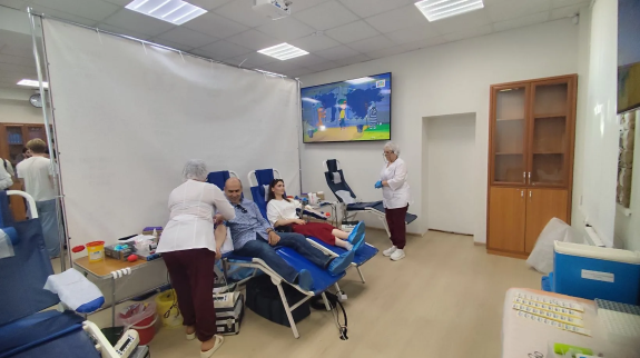 Традиция добра: в АПМО прошёл очередной День донора