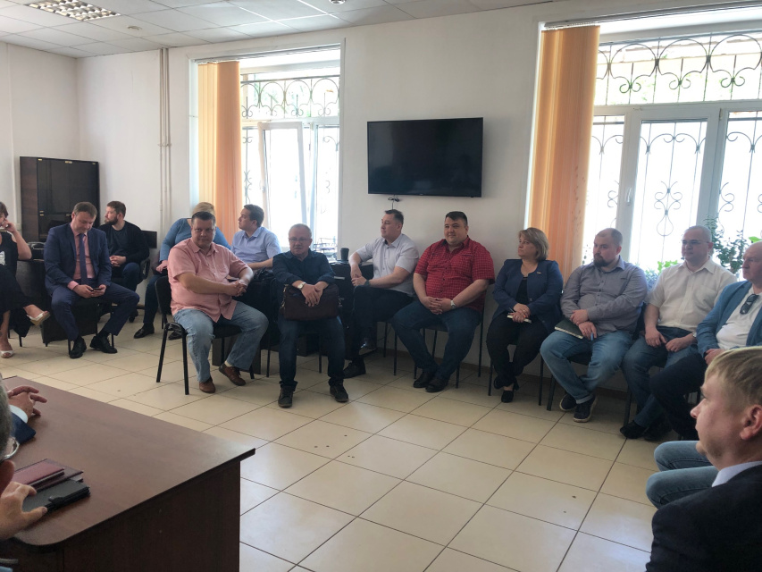 Президент АПМО А.П. Галоганов встретился с адвокатами Воскресенского судебного района